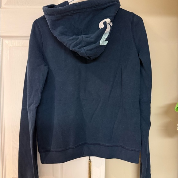 Hollister Dark Blue Hoodie Y2K - Picture 3 of 3